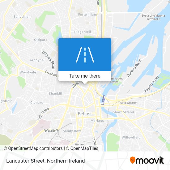 Lancaster Street map