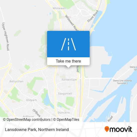 Lansdowne Park map