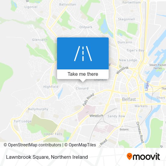 Lawnbrook Square map