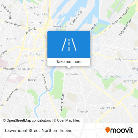 Lawnmount Street map