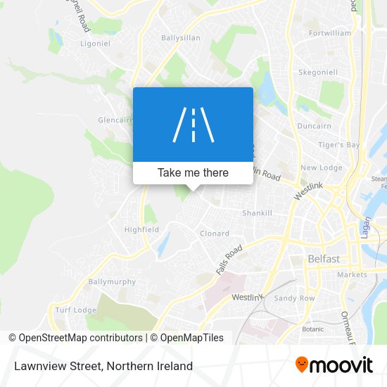 Lawnview Street map