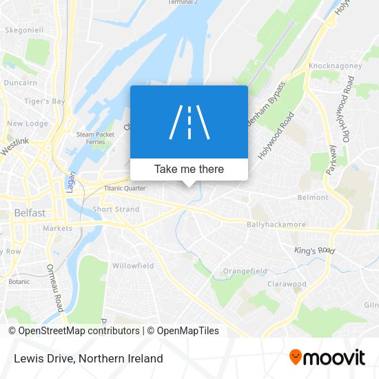 Lewis Drive map