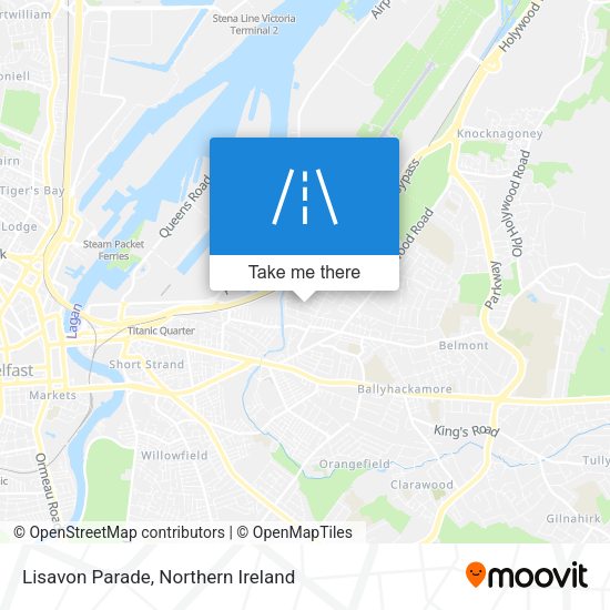 Lisavon Parade map
