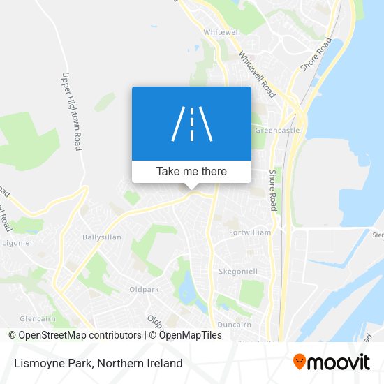 Lismoyne Park map