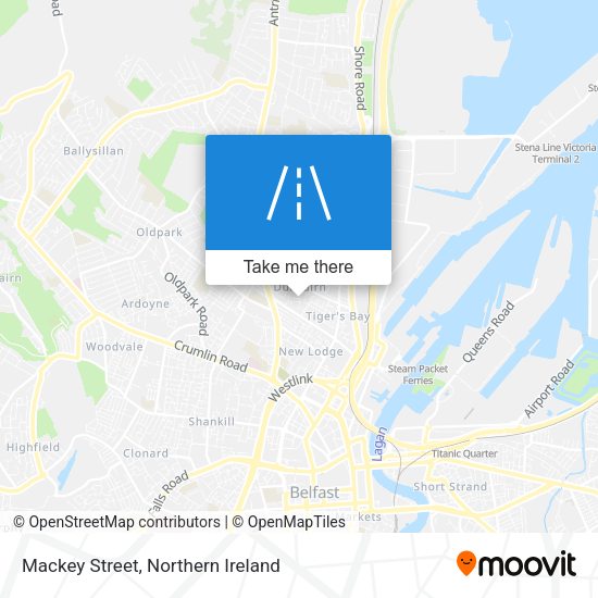 Mackey Street map