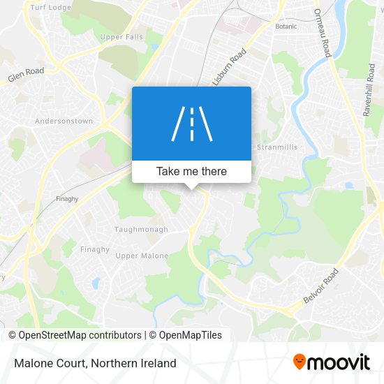 Malone Court map