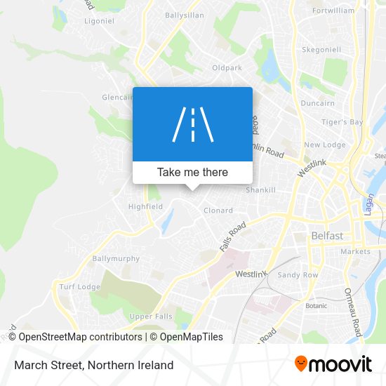 March Street map