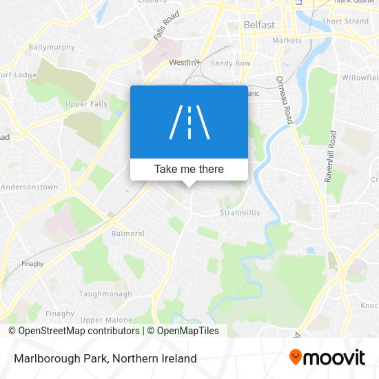 Marlborough Park map
