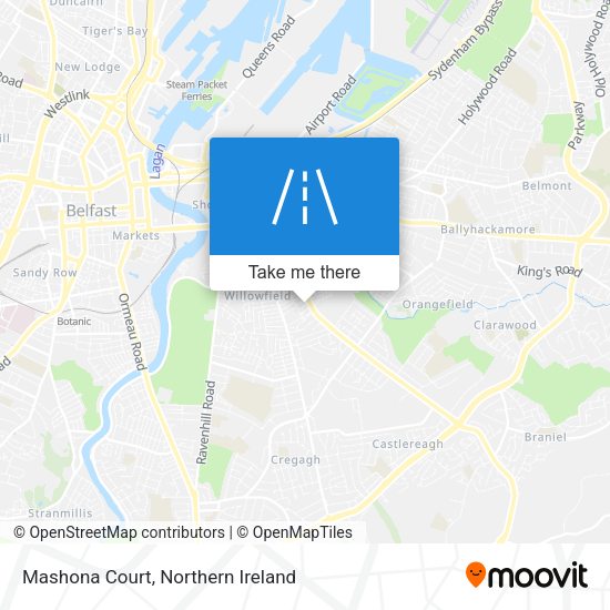 Mashona Court map