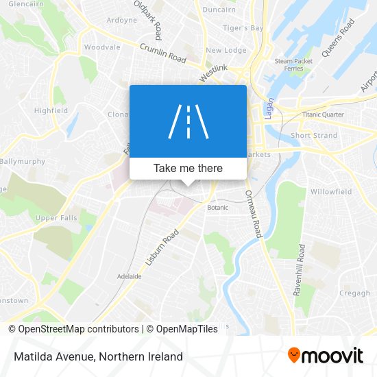 Matilda Avenue map