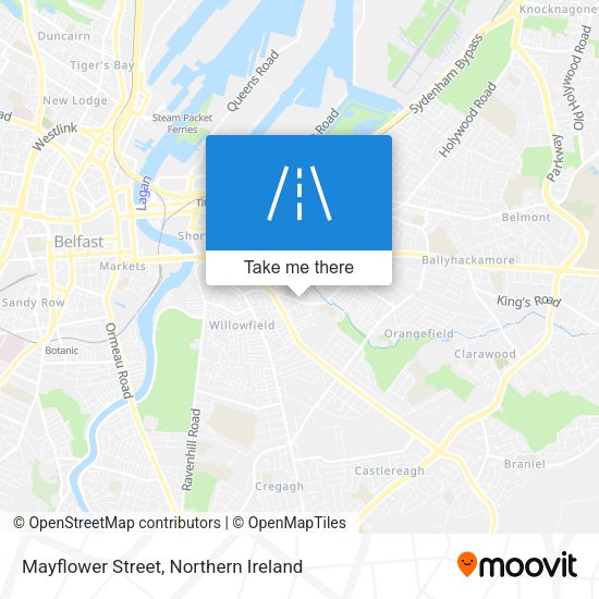 Mayflower Street map
