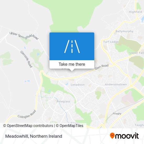 Meadowhill map