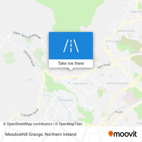 Meadowhill Grange map