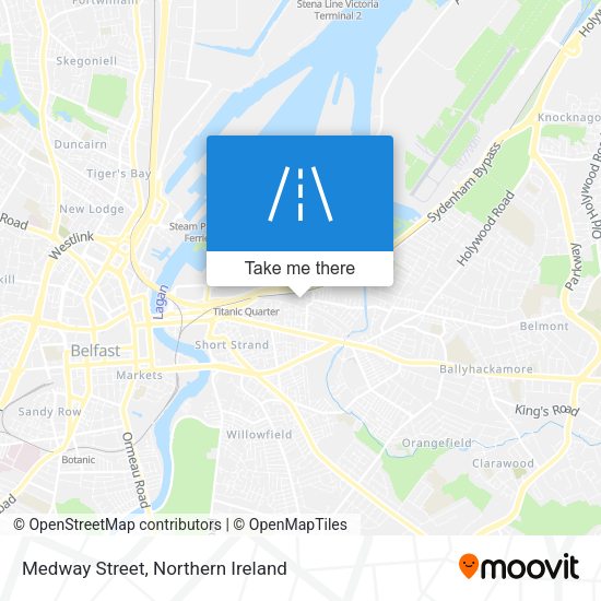 Medway Street map
