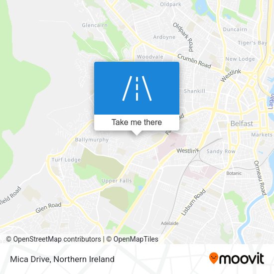 Mica Drive map