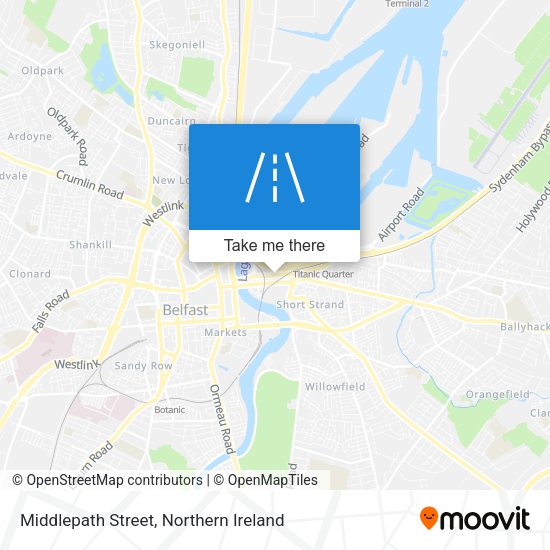 Middlepath Street map