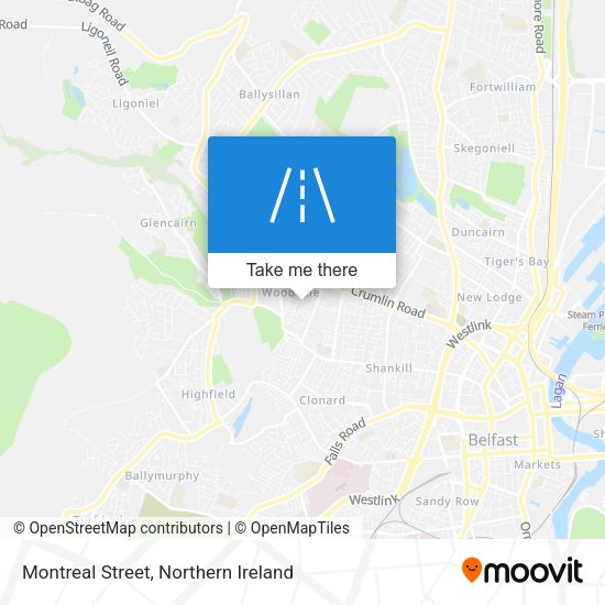 Montreal Street map
