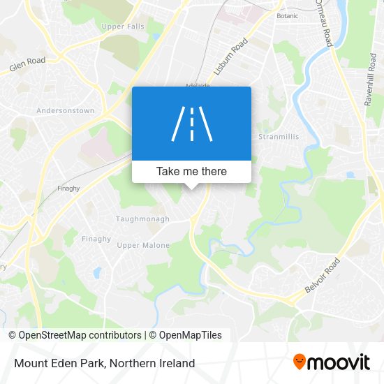 Mount Eden Park map