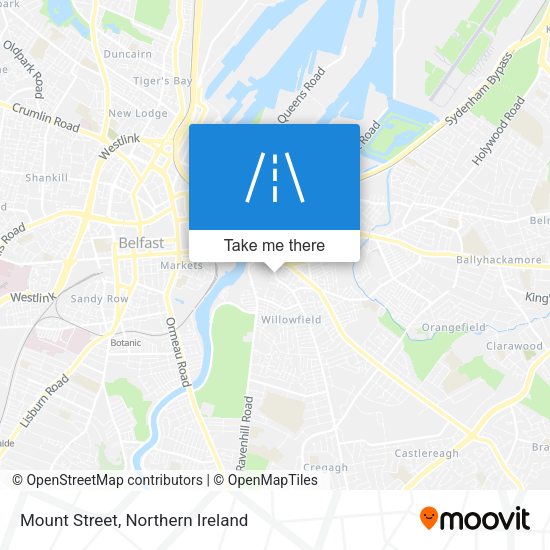 Mount Street map