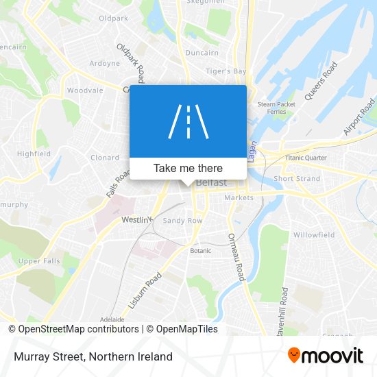 Murray Street map