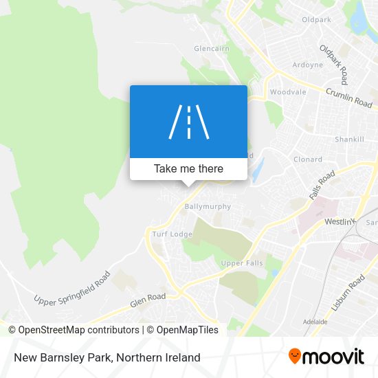 New Barnsley Park map