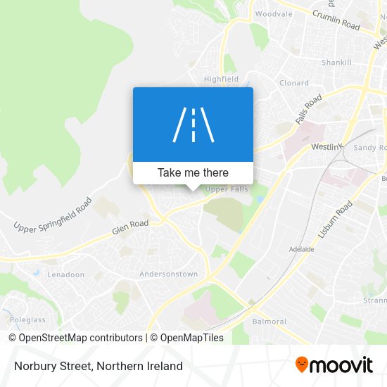 Norbury Street map
