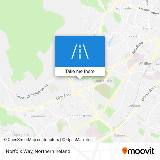 Norfolk Way map