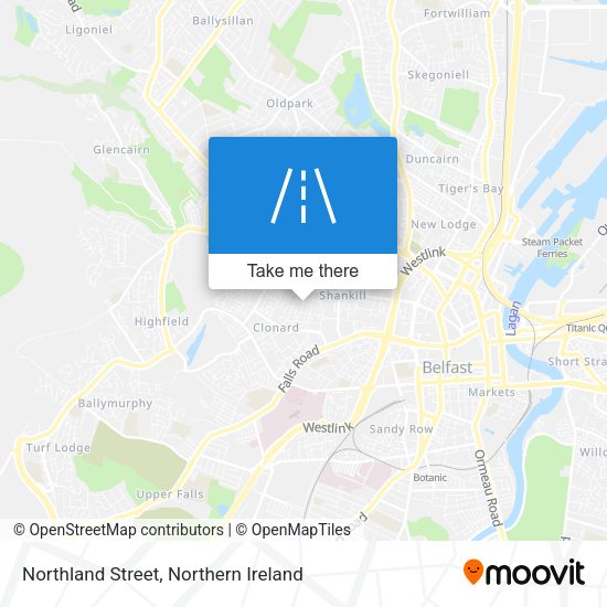 Northland Street map