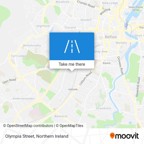 Olympia Street map