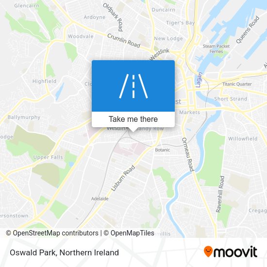 Oswald Park map