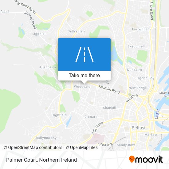 Palmer Court map