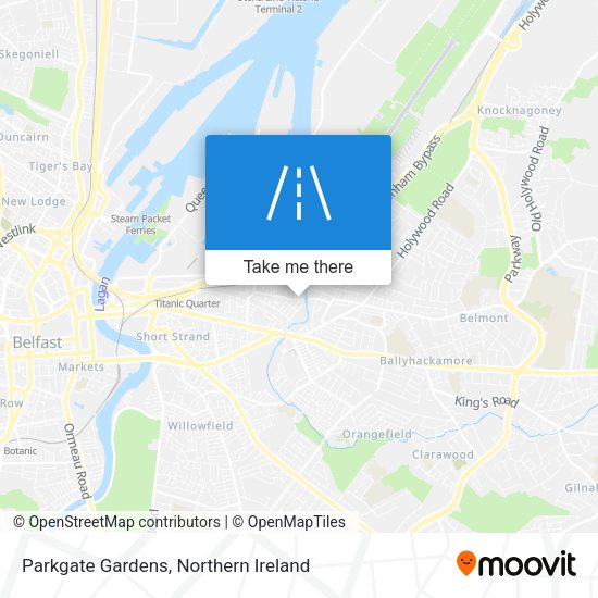 Parkgate Gardens map
