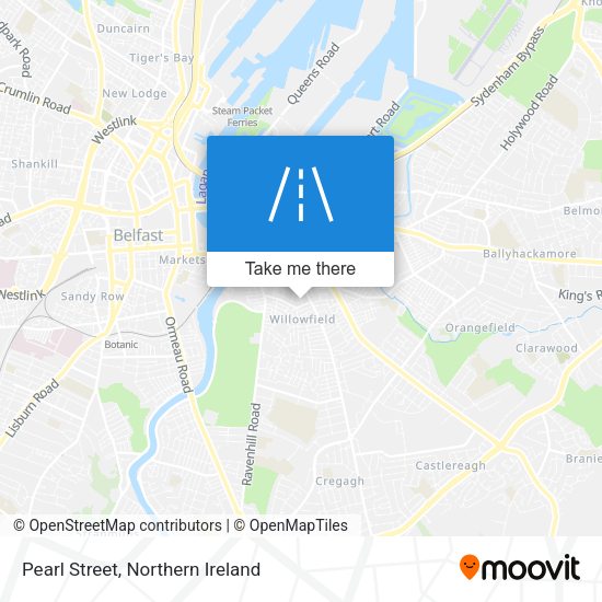 Pearl Street map
