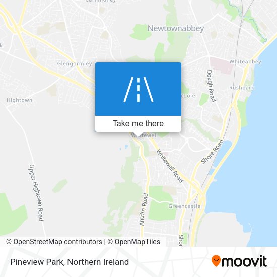 Pineview Park map