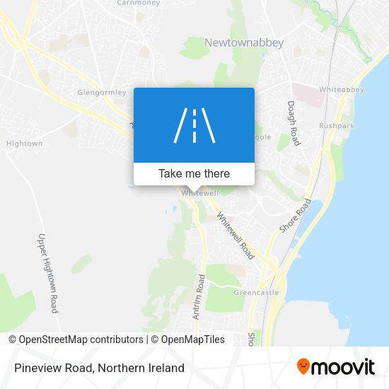 Pineview Road map