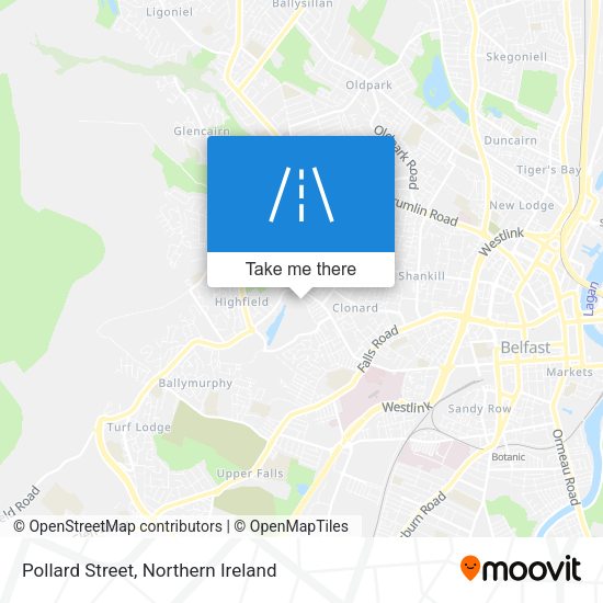 Pollard Street map