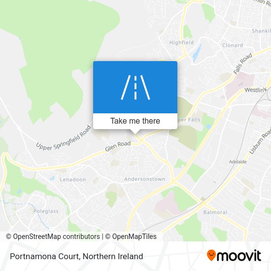 Portnamona Court map