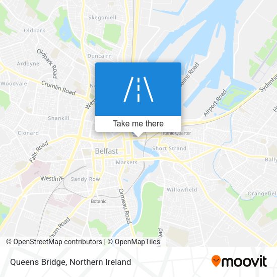 Queens Bridge map