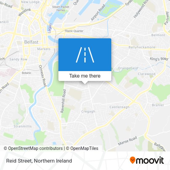 Reid Street map