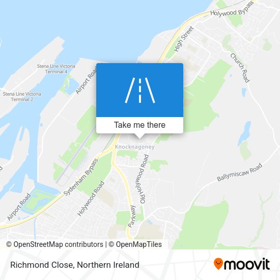 Richmond Close map