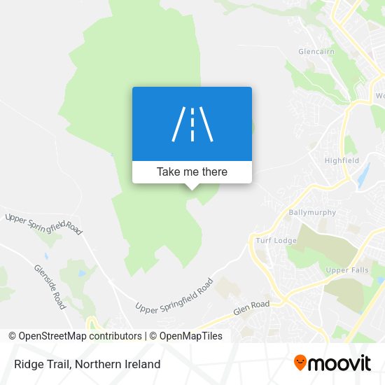 Ridge Trail map