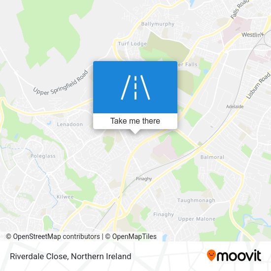 Riverdale Close map