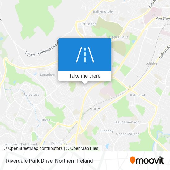 Riverdale Park Drive map