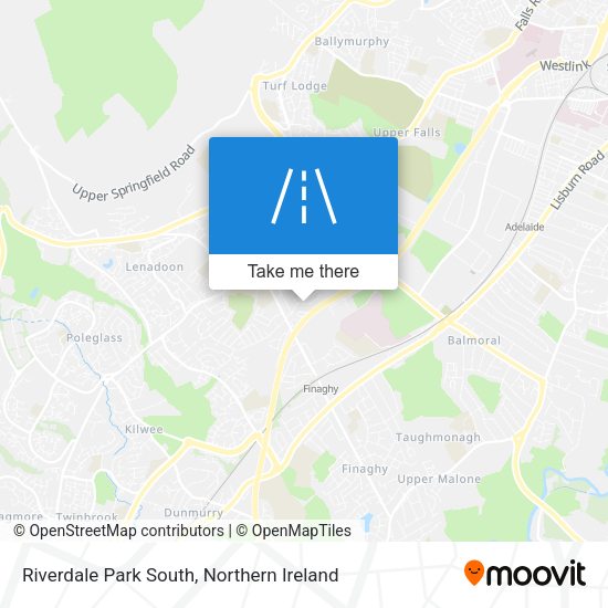Riverdale Park South map