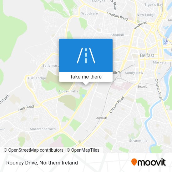 Rodney Drive map