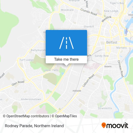 Rodney Parade map