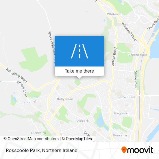 Rosscoole Park map