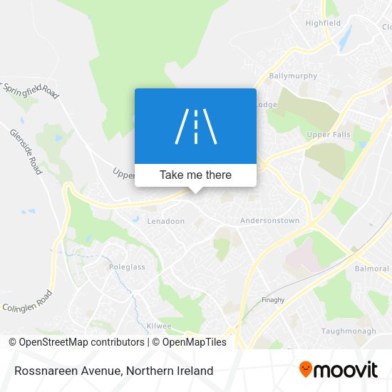 Rossnareen Avenue map