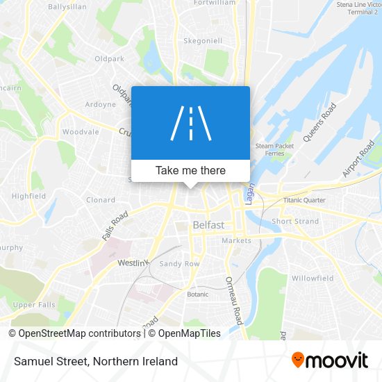 Samuel Street map