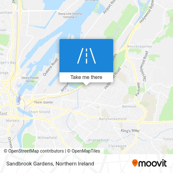 Sandbrook Gardens map
